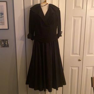 Black Eliza j evening dress